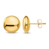 Thumbnail Image 1 of Button Stud Earrings 14K Yellow Gold