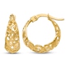 Thumbnail Image 1 of Hinged Hoop Earrings 14K Yellow Gold