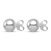 Thumbnail Image 2 of Ball Stud Earrings 14K White Gold 6mm