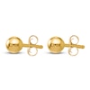 Thumbnail Image 2 of Ball Stud Earrings 14K Yellow Gold 3MM