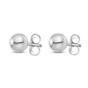 Thumbnail Image 2 of Ball Stud Earrings 14K White Gold 4MM