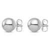 Thumbnail Image 2 of Ball Stud Earrings 14K White Gold 5MM