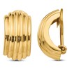 Thumbnail Image 1 of Clip-On Ball Hoop Earrings 14K Yellow Gold