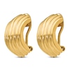 Thumbnail Image 2 of Clip-On Ball Hoop Earrings 14K Yellow Gold