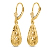 Thumbnail Image 2 of Diamond-Cut Dangle Earrings 14K Yellow Gold