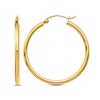 Thumbnail Image 1 of Polished Hoop Earrings 14K Yellow Gold