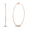Thumbnail Image 0 of Round Wire Hoop Earrings 14K Rose Gold 60mm