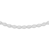 Thumbnail Image 2 of Solid Valentino Chain Choker 14K White Gold 11.5&quot; Adj.