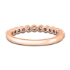 Thumbnail Image 3 of Diamond Wedding Band 1/5 ct tw Round 14K Rose Gold