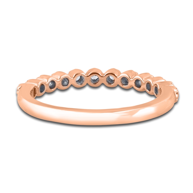 Main Image 3 of Diamond Wedding Band 1/5 ct tw Round 14K Rose Gold