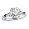 Thumbnail Image 1 of Vera Wang WISH Diamond Engagement Ring 3/4 ct tw Round 14K White Gold