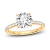 Thumbnail Image 1 of Lab-Created Diamond Engagement Ring 2-1/4 ct tw Round 14K Yellow Gold