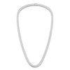 Thumbnail Image 3 of Lab-Created Diamond Tennis Necklace 20 ct tw 14K White Gold