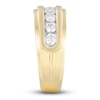 Thumbnail Image 2 of Men's Diamond Anniversary Band 1 ct tw Round 14K Yellow Gold