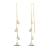 Thumbnail Image 2 of Pnina Tornai Diamond Chain Threader Earrings 1/4 ct tw 14K Yellow Gold