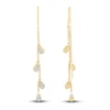 Thumbnail Image 3 of Pnina Tornai Diamond Chain Threader Earrings 1/4 ct tw 14K Yellow Gold