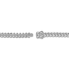 Thumbnail Image 3 of 1933 by Esquire Men's Diamond Curb Chain ID Bracelet 1/4 ct tw 10K Yellow Gold & Sterling Silver 8.5&quot;