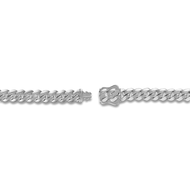 Main Image 3 of 1933 by Esquire Men's Diamond Curb Chain ID Bracelet 1/4 ct tw 10K Yellow Gold & Sterling Silver 8.5&quot;