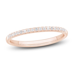 Diamond Anniversary Ring 1/10 ct tw 14K Rose Gold