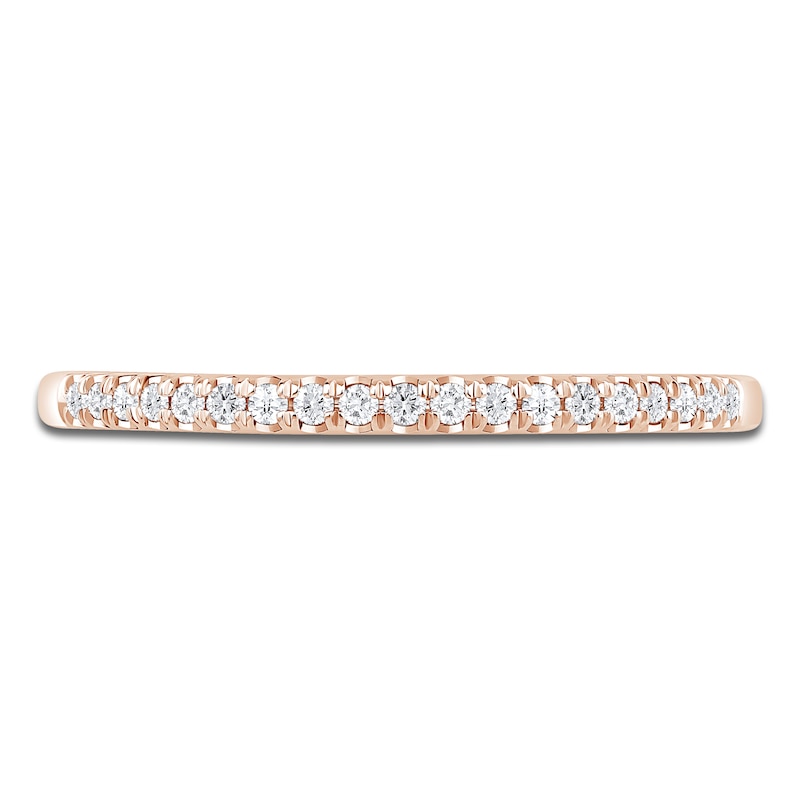 Main Image 3 of Diamond Anniversary Ring 1/10 ct tw 14K Rose Gold