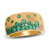 Thumbnail Image 0 of Le Vian Tramonto D'Oro Natural Emerald Ring 1/10 ct tw Diamonds 14K Honey Gold