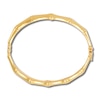 Thumbnail Image 2 of Italia D'Oro Bamboo Bangle Bracelet 14K Yellow Gold