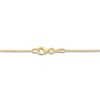 Thumbnail Image 2 of Italia D'Oro Bamboo Heart Necklace 14K Yellow Gold 18"