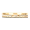 Thumbnail Image 1 of Italia D'Oro Two-Row Twist Cuff Bangle 14K Yellow Gold