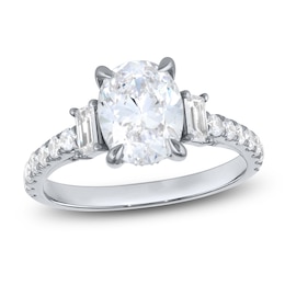 Brilliant Moments Oval-Cut Diamond Engagement Ring 2-3/4 ct tw 14K White Gold