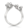 Thumbnail Image 2 of J'Lure Lozenge Step-Cut Lab-Created Diamond Engagement Ring 2-1/4 ct tw 18K White Gold