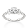 Thumbnail Image 1 of J'Lure Radiant Brilliant-Cut Lab-Created Diamond Engagement Ring 2 ct tw 18K White Gold