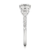 Thumbnail Image 3 of J'Lure Radiant Brilliant-Cut Lab-Created Diamond Engagement Ring 2 ct tw 18K White Gold