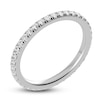 Thumbnail Image 2 of Juliette Maison Natural White Sapphire Eternity Ring 10K White Gold