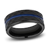 Thumbnail Image 0 of Line Wedding Band Black Cobalt 8.0mm