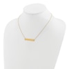 Thumbnail Image 3 of Engravable Bar Necklace 14K Yellow Gold