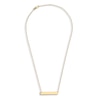 Thumbnail Image 4 of Engravable Bar Necklace 14K Yellow Gold