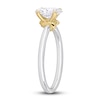 Thumbnail Image 1 of Y-Knot Diamond Solitaire Ring 1 ct tw Oval 14K White Gold (I/I1)