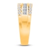 Thumbnail Image 5 of Kallati Diamond Ring 1-1/2 ct tw Princess/Baguette/Round 14K Yellow Gold