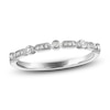 Thumbnail Image 1 of Diamond Stackable Anniversary Band 1/10 ct tw 14K White Gold