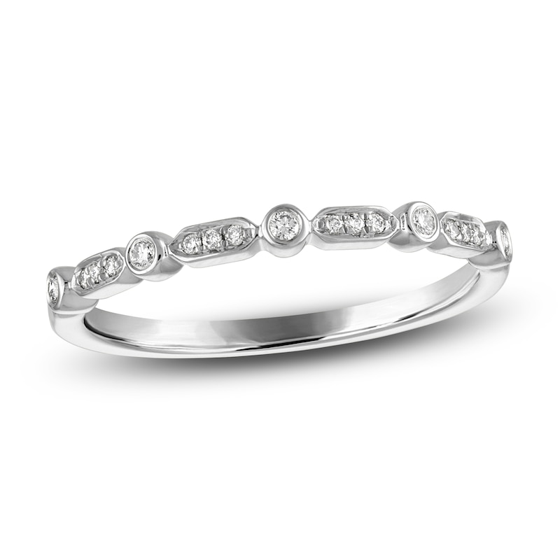 Diamond Stackable Anniversary Band 1/10 ct tw 14K Gold