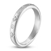 Thumbnail Image 2 of Diamond Pave Wedding Band 1/6 ct tw 14K White Gold 3.2mm