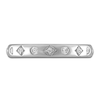 Thumbnail Image 3 of Diamond Pave Wedding Band 1/6 ct tw 14K White Gold 3.2mm