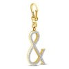 Thumbnail Image 2 of Charm'd by Lulu Frost Diamond Ampersand Charm 1/5 ct tw 10K Yellow Gold