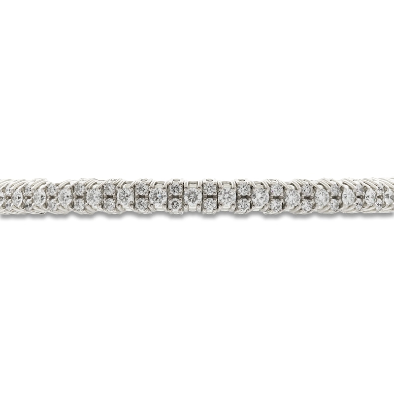 ZYDO Diamond Stretch Bracelet 2-7/8 ct tw 18K White Gold 6.5"