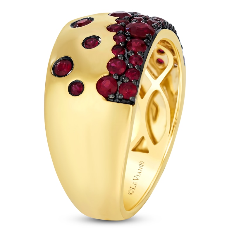 Main Image 3 of Le Vian Tramonto D'Oro Natural Ruby Ring 14K Honey Gold