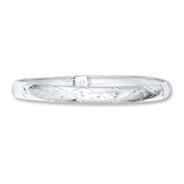 Bangle Bracelet Sterling Silver