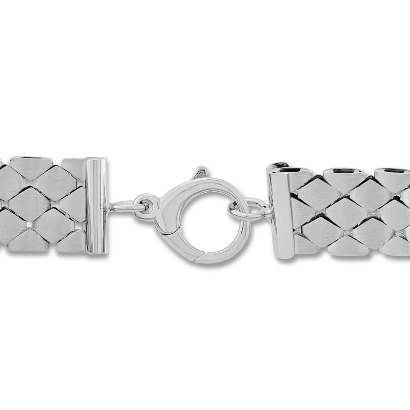 Panther Bracelet Sterling Silver 7.75"