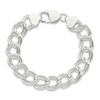 Thumbnail Image 1 of Double Link Charm Bracelet Sterling Silver 7"