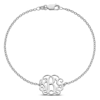 Stylish Sterling Silver Child's Bracelet w/ Engravable Heart.Wholesale -  925Express