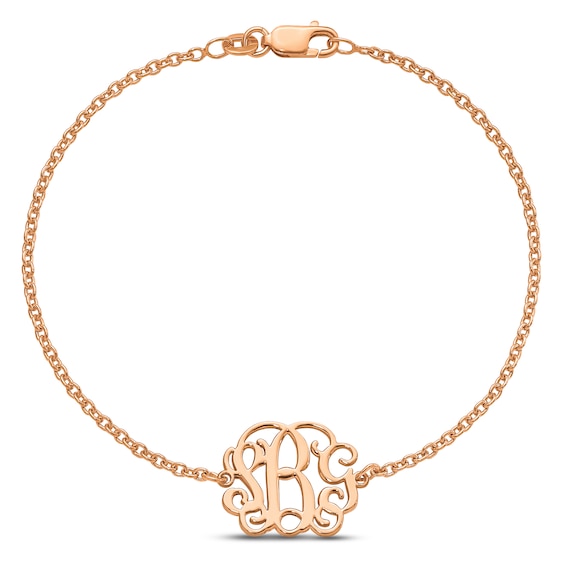 Scripted Monogram Bracelet